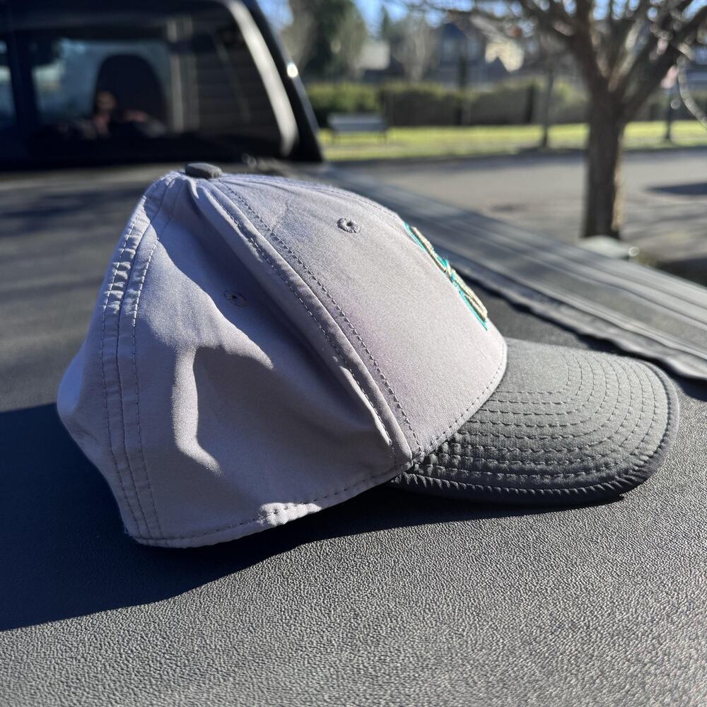Nike‎ Seattle Mariners Legacy91 Dri Fit Adjustable Hat Cap Gray Mens - Picture 4 of 9